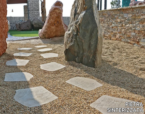 PASSO GIAPPONESE BARGE - Porcelain stoneware garden paths _ PIETRA SINTERIZZATA