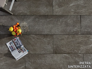 HARENA ARDESIA - Outdoor floor tiles with stone effect _ PIETRA SINTERIZZATA