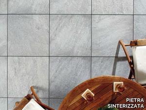 CASTELLO GREY - Outdoor floor tiles with stone effect _ PIETRA SINTERIZZATA