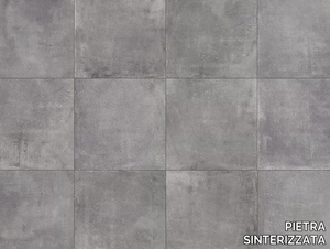 CEMENTO SMOKE 3CM - Porcelain stoneware outdoor floor tiles with concrete effect _ PIETRA SINTERIZZATA