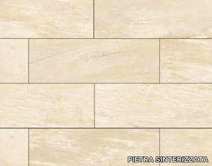 CERVINO BEIGE - Porcelain stoneware outdoor floor tiles with stone effect _ PIETRA SINTERIZZATA