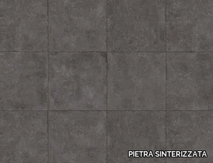 PIETRA BLACK 3 CM - Porcelain stoneware outdoor floor tiles with stone effect _ PIETRA SINTERIZZATA