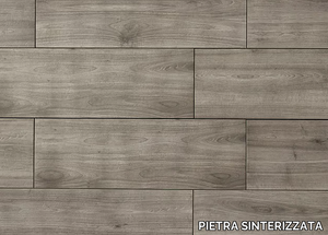 LISTONE GRIGIO - Sintered stone outdoor floor tiles with wood effect _ PIETRA SINTERIZZATA