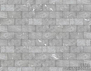 PAVÈ 5 CM GRIGIONI - Porcelain stoneware outdoor floor tiles with stone effect _ PIETRA SINTERIZZATA