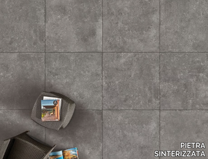 TEGEL MOON - Porcelain stoneware outdoor floor tiles with stone effect _ PIETRA SINTERIZZATA