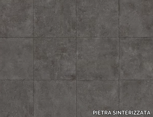 TEGEL BLACK - Porcelain stoneware outdoor floor tiles with stone effect _ PIETRA SINTERIZZATA