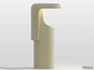 TEGOLA - Halogen lecce stone table lamp _ PIMAR