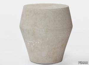 BAL - Lecce stone garden stool _ PIMAR