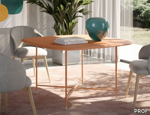 DIANA - Square wooden meeting table _ PROF