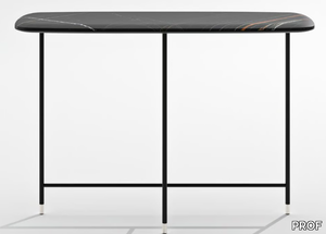 DIANA - Rectangular marble console table _ PROF