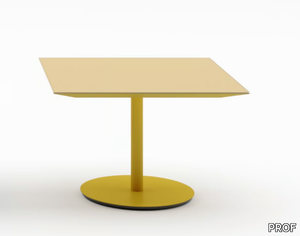 TABLE - Square wooden coffee table _ PROF