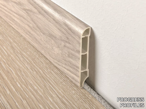 SKIRTING 7011 - Skirting board with wood effect _ PROGRESS PROFILES