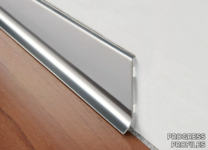 SKIRTING 60 - Glossy steel skirting board _ PROGRESS PROFILES