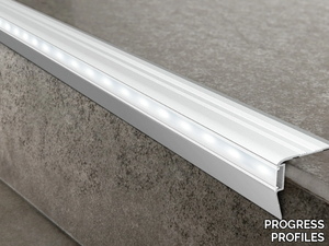 PROSTAIR LED - LED aluminium star nosing _ PROGRESS PROFILES