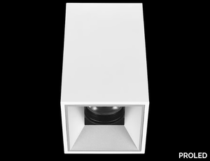 PERFORMANCE CUBO UNO - LED multiple ceiling powder coated aluminium spotlight _ PROLED