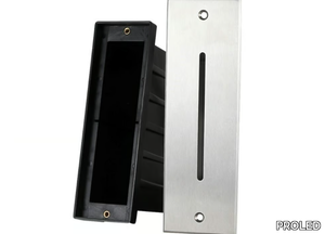 REC SLOT - LED wall-mounted outdoor powder coated aluminium steplight _ PROLED