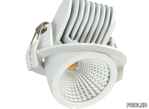 SLIDE - Recessed LED adjustable aluminium spotlight _ PROLED