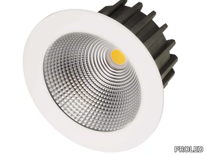 MACROS 15 PRO - Recessed LED round aluminium spotlight _ PROLED