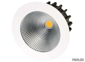 MACROS 24 PRO - Recessed LED round aluminium spotlight _ PROLED