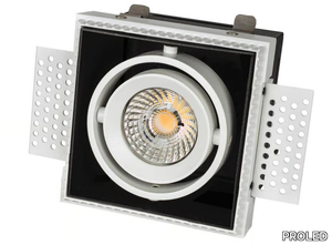 FORMA SQUARE - LED adjustable square aluminium spotlight _ PROLED