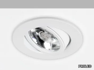 CABINET SPOT R - Recessed LED adjustable aluminium spotlight _ PROLED