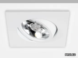 CABINET SPOT S - Recessed LED adjustable aluminium spotlight _ PROLED