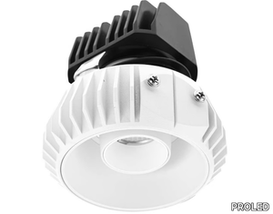 LUXUS TRIMLESS - LED round aluminium spotlight for false ceiling _ PROLED