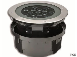 HYDROFLOOR MAXI COMPACT - LED walkover light outdoor stainless steel steplight _ PUK