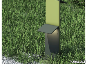 FOGLIO - LED aluminium bollard light _ PURALUCE