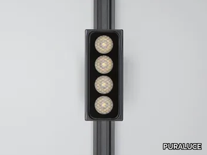 DOMINO 4 TRACK - LED aluminium track-Light _ PURALUCE