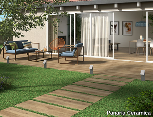 BOREALIS ABISKO - Indoor/outdoor porcelain stoneware wall/floor tiles with wood effect _ Panaria Ceramica