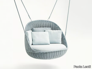 ORBITRY - Fabric garden hanging chair _ Paola Lenti