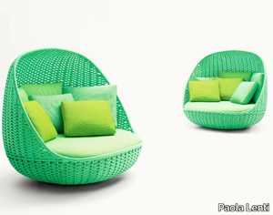 ORBITRY - Round rope garden bed _ Paola Lenti