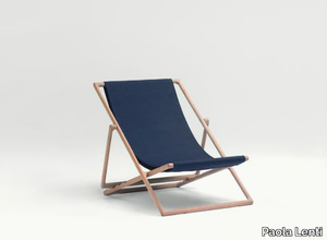 PORTOFINO - Folding recliner deck chair _ Paola Lenti