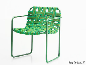 BALEARI - Powder coated aluminium garden chair _ Paola Lenti