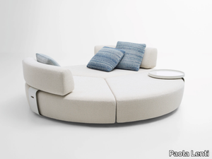 ELIANTO - Round fabric garden sofa _ Paola Lenti