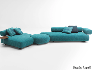 SANTORINI - Sectional fabric garden sofa _ Paola Lenti