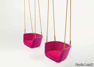 ADAGIO - Rope garden hanging chair _ Paola Lenti