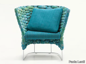 AMI - Sled base easy chair high-back _ Paola Lenti