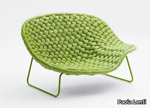 SHITO - Sled base polyester fibre garden armchair _ Paola Lenti