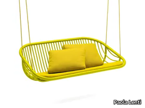 SWING - 2 Seater synthetic fibre garden hanging chair _ Paola Lenti