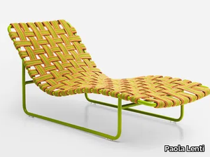 BALEARI - Powder coated aluminium sun lounger _ Paola Lenti