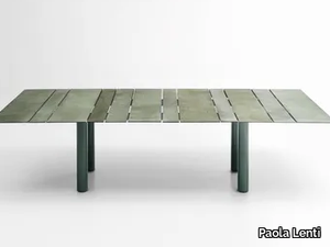 DOCK - Wooden garden table _ Paola Lenti