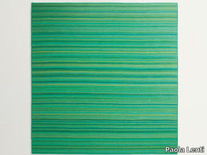 PARALLELO - Square striped wool rug _ Paola Lenti