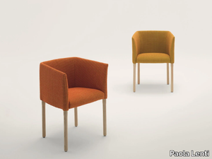 ELSIE - Upholstered easy chair with removable cover _ Paola Lenti