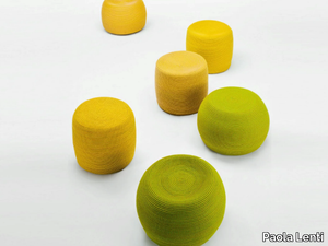 OTTO - Round rope garden pouf _ Paola Lenti