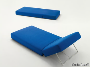 SWELL - Recliner fabric sun lounger _ Paola Lenti