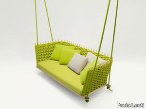 WABI - 3 Seater garden hanging chair _ Paola Lenti