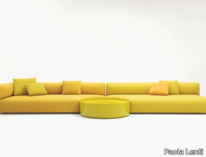 WALT - Modular fabric sofa with removable cover _ Paola Lenti