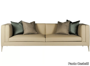 ELEGANCE - 3 seater leather sofa _ Paolo Castelli